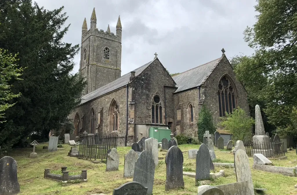 Holsworthy, Devon, The Parish Church of S.S. Peter & Paul.