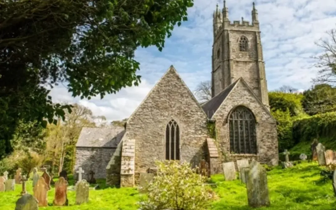 St Mawgan in Pydar, Cornwall. St Mawgan’s Parish Church