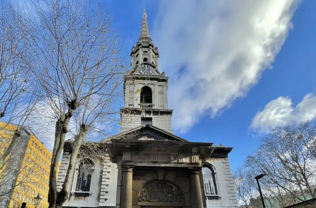 Holborn, London, St Giles in the Fields.