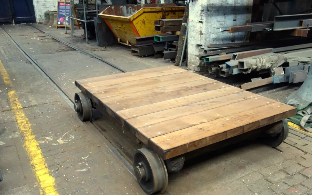 Our Ancient Bell Trolley is Re-Boarded!