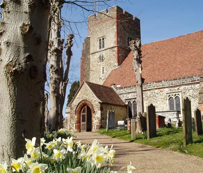 Ightham, Kent. St Peter’s Parish Church.