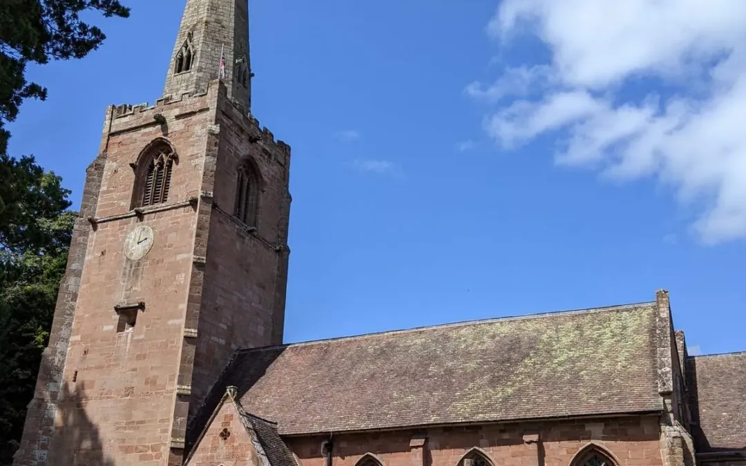 Worfield, Shropshire, The Parish Church of St Peter the Apostle.