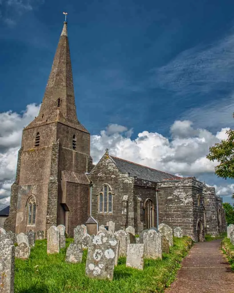 Church-Exterior-Fifteenth-Century-West-Tower-Broach-Spire-Thriteenth-Medieval-Malboroug