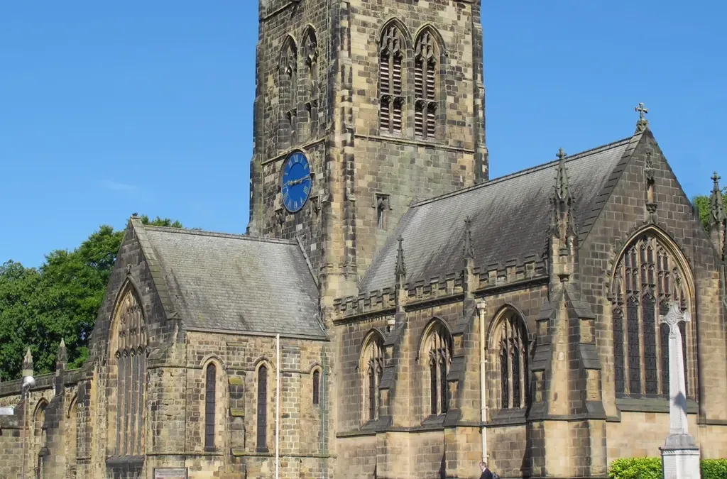 Northallerton, North Yorkshire. All Saints’ Parish Church.